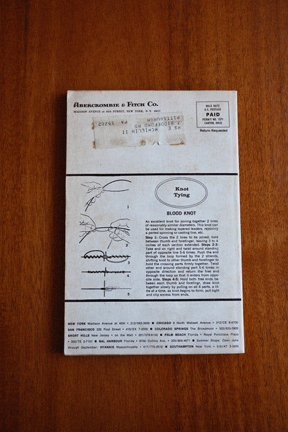 The Big Little Book of Fishing by Abercrombie & Fitch