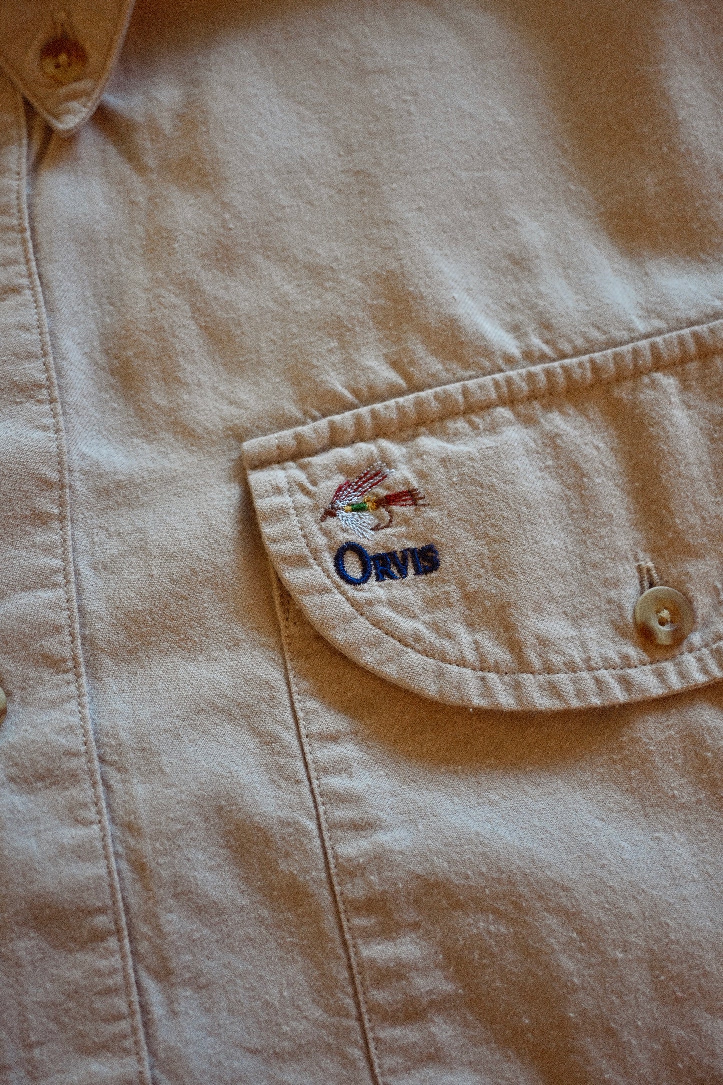 Vintage Orvis Lightweight Cotton Shirt - L/XL