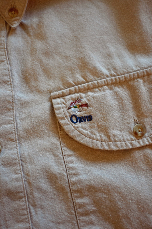 Vintage Orvis Lightweight Cotton Shirt - L/XL