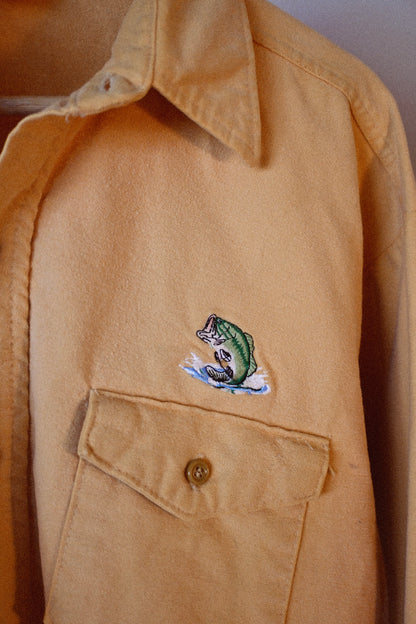 Vintage Bass Chamois Shirt - XL
