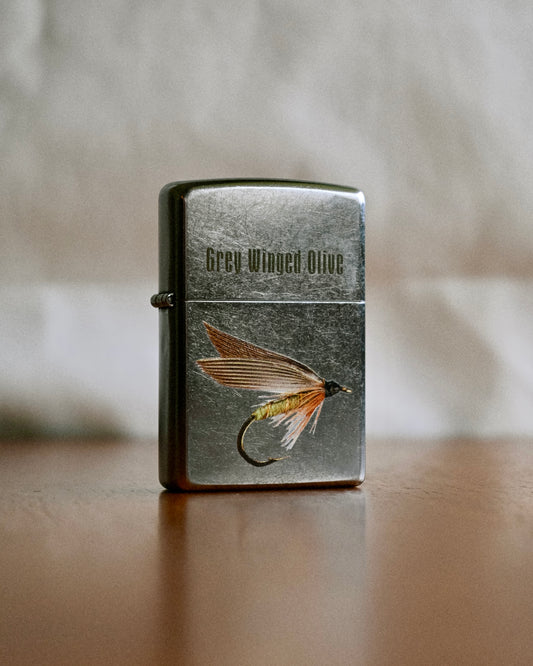 Grey Winged Olive Zippo