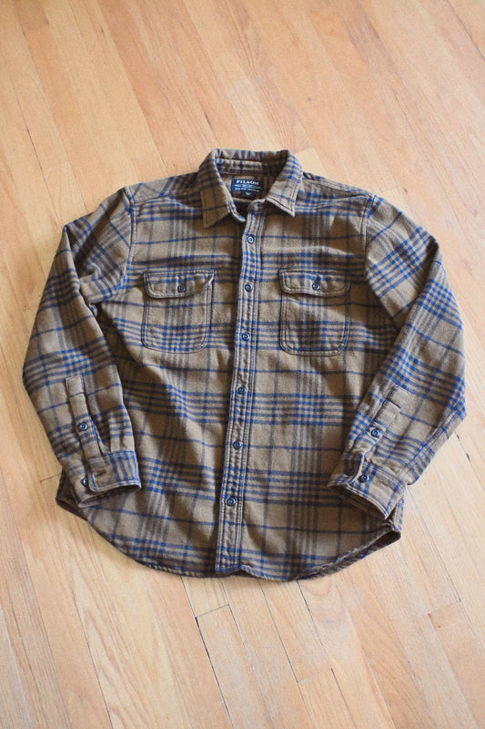Filson Modern "Vintage" Flannel Work Shirt - L