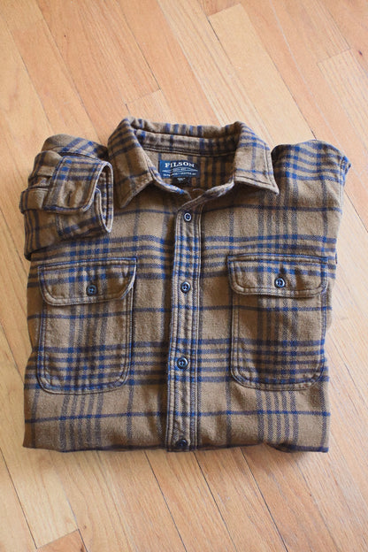 Filson Modern "Vintage" Flannel Work Shirt - L