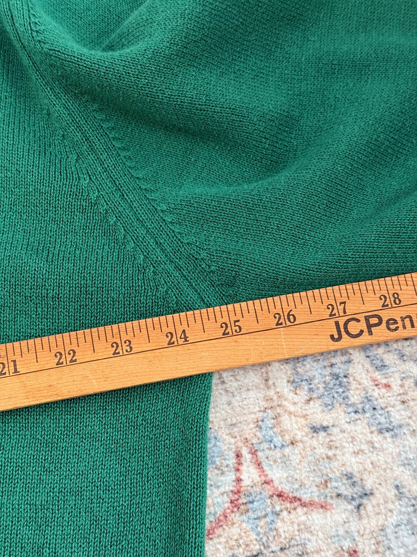 Vintage Orvis Egyptian Cotton V Neck Sweater - XL