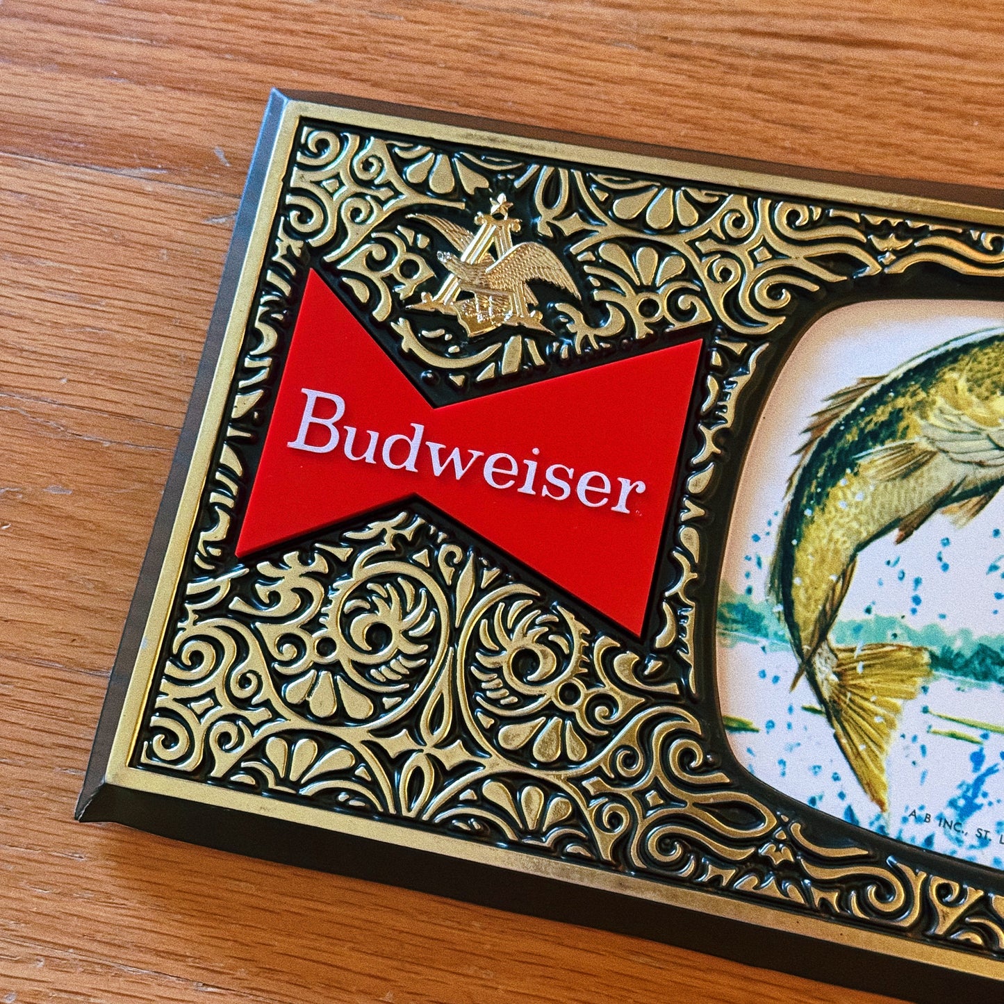 Budweiser Ice Cold Bud Bass Sign