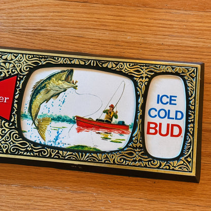 Budweiser Ice Cold Bud Bass Sign