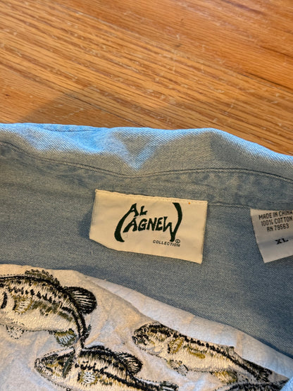 Al Agnew Bass Denim Shirt - XL