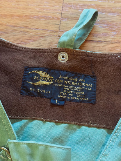 Vintage Olympic DU Patch Vest - L