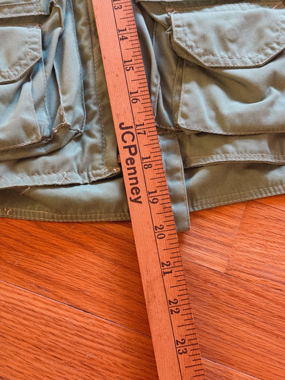 Vintage Olympic DU Patch Vest - L