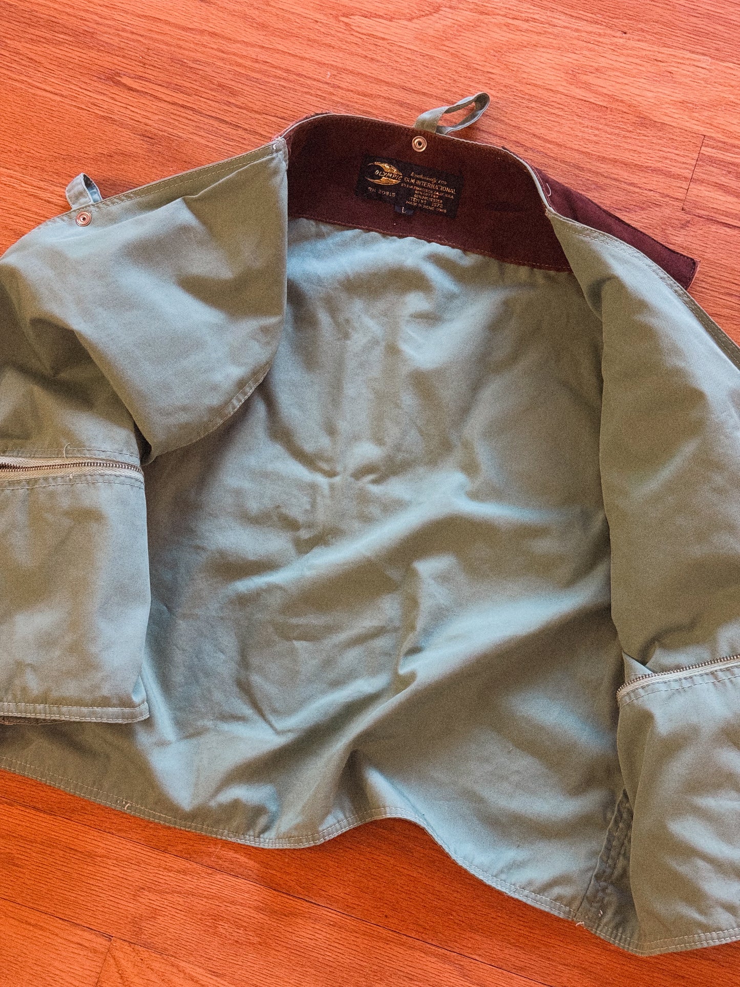 Vintage Olympic DU Patch Vest - L