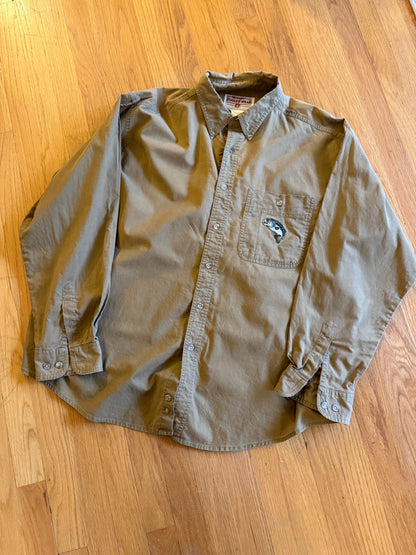 Wrangler Rugged Wear Bass Button Up - XL