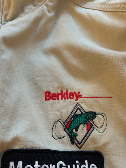 Distressed Fishing Patch Jacket - L