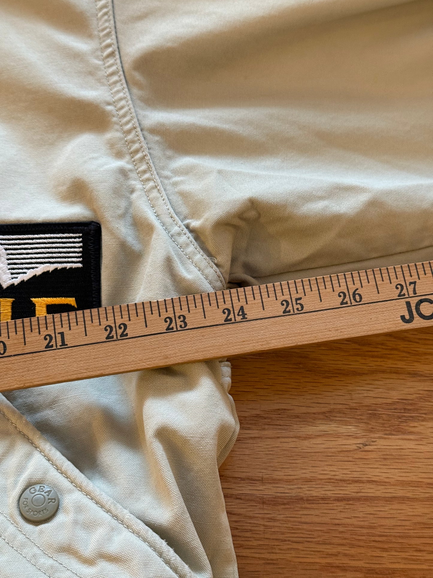 Distressed Fishing Patch Jacket - L