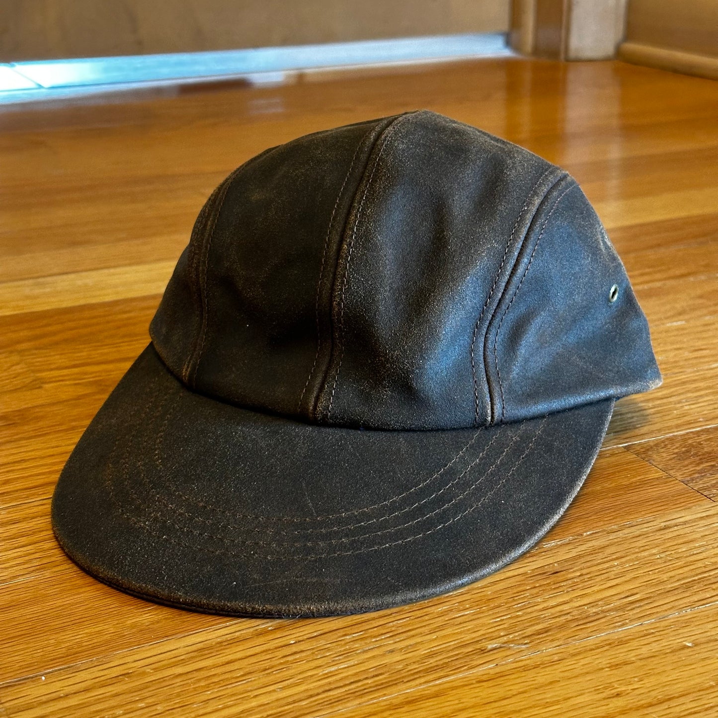 Vintage Orvis Nubuck Leather Hat