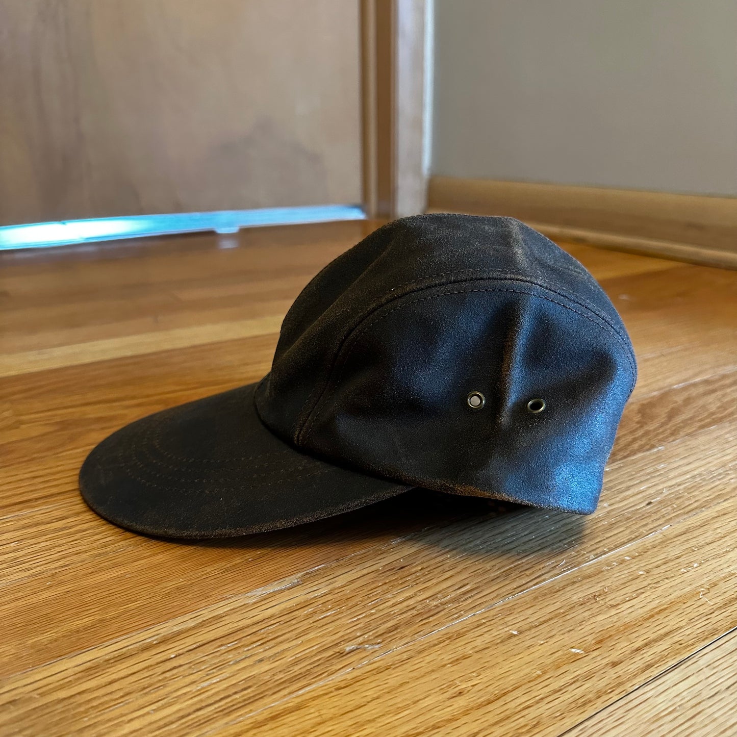 Vintage Orvis Nubuck Leather Hat