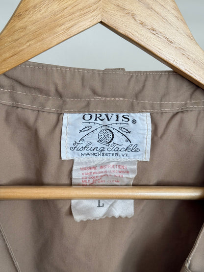 Vintage Distressed Orvis Fishing Vest - L