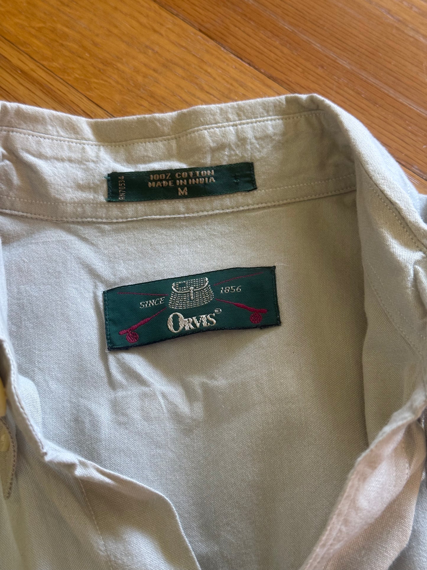 Orvis Short Sleeve Cotton Shirt - M