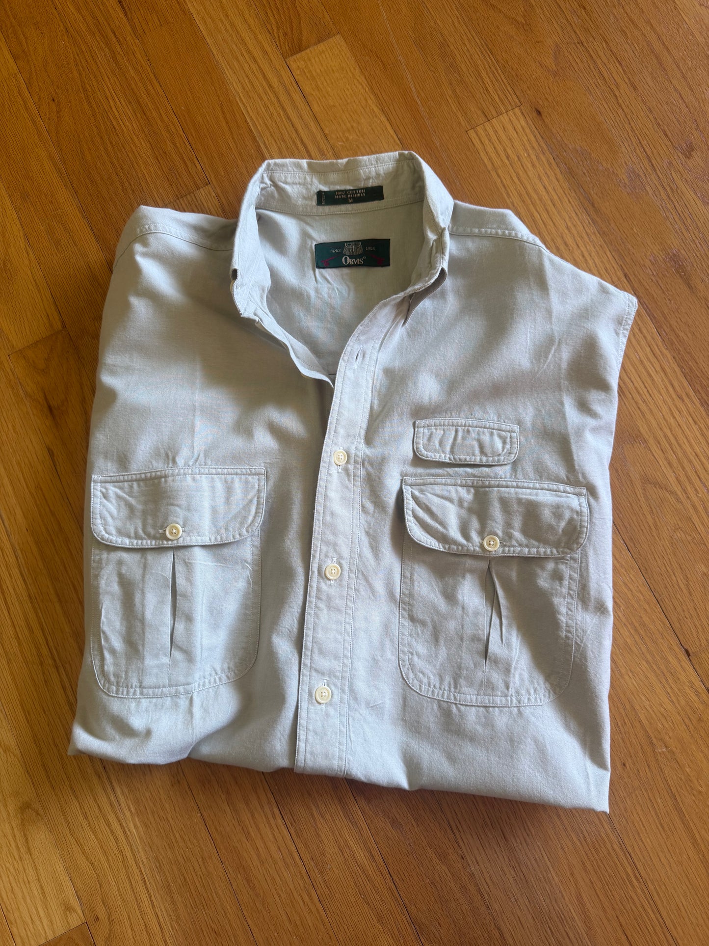 Orvis Short Sleeve Cotton Shirt - M