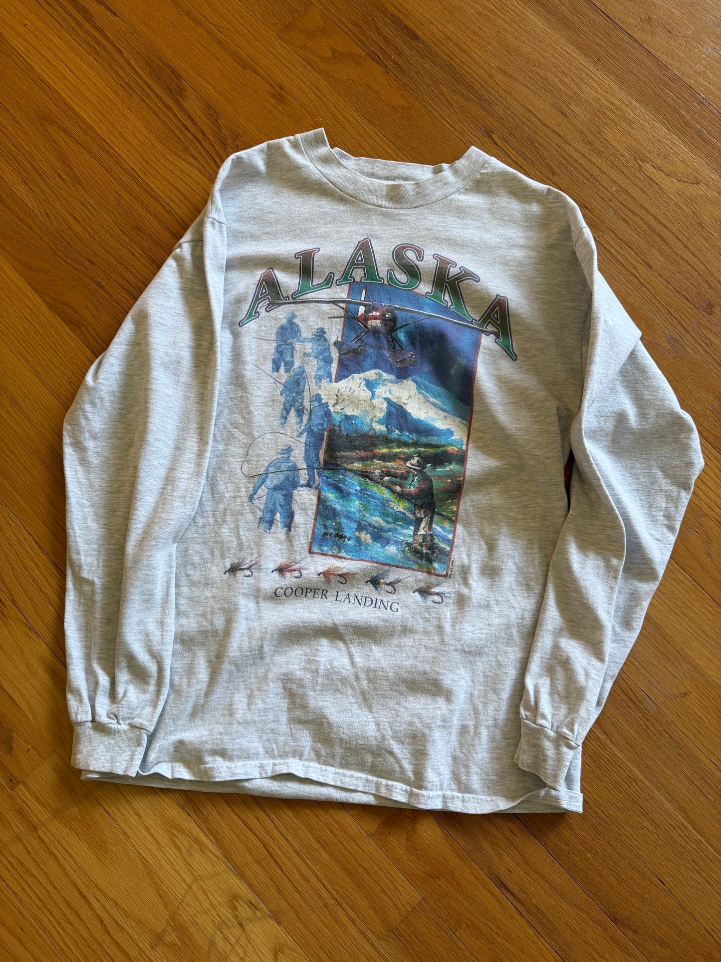 Cooper Landing Alaska Graphic Long Sleeve - M