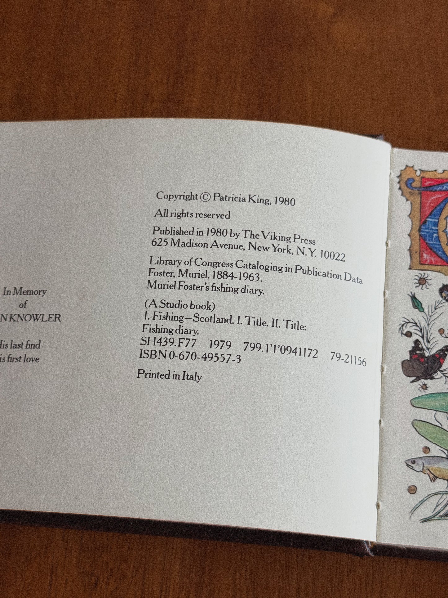 Muriel Foster's Fishing Diary