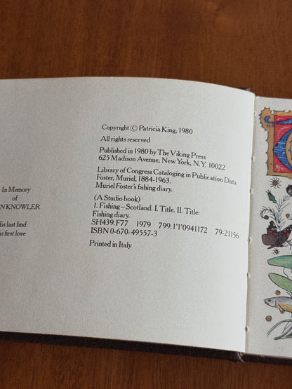 Muriel Foster's Fishing Diary