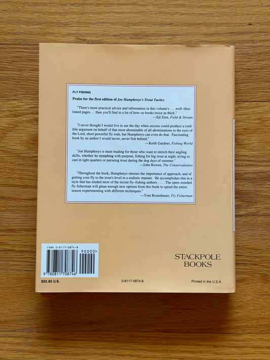 Joe Humphreys's Trout Tactics Updated and Expanded - **SIGNED