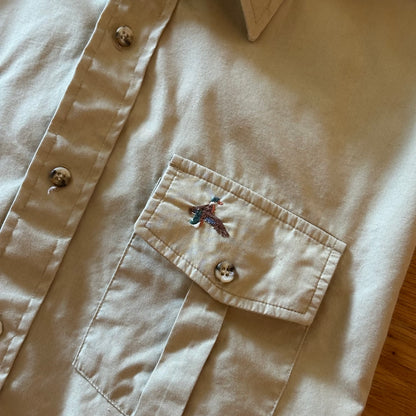 Vintage Orvis Mallard Embroirdered Shirt - XL