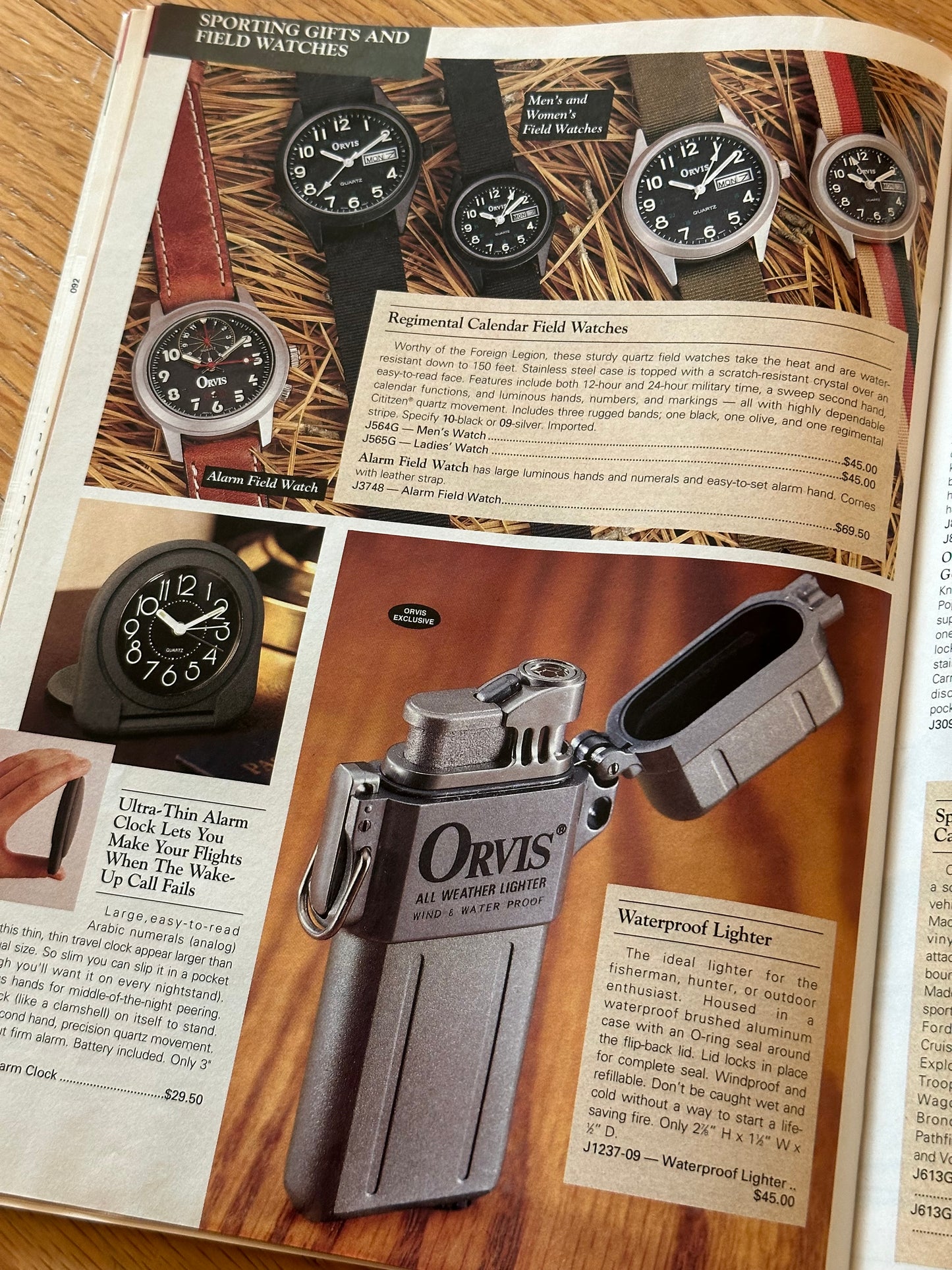 Orvis Spring Fishing and Outdoor 1994 Catalog