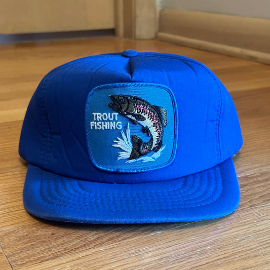 Trout Fishing Patch Hat