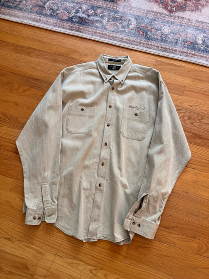 Vintage Orvis Twill Dry Fly Shirt - XL