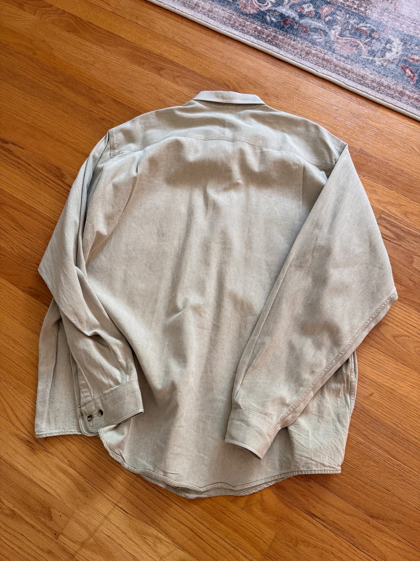 Vintage Orvis Twill Dry Fly Shirt - XL