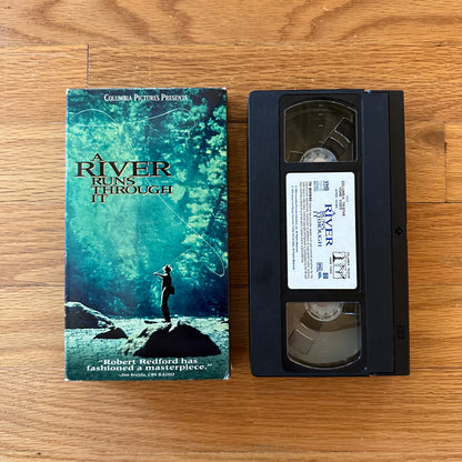 A River Runs Through It VHS