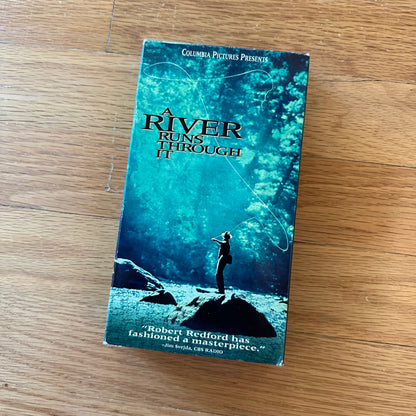 A River Runs Through It VHS