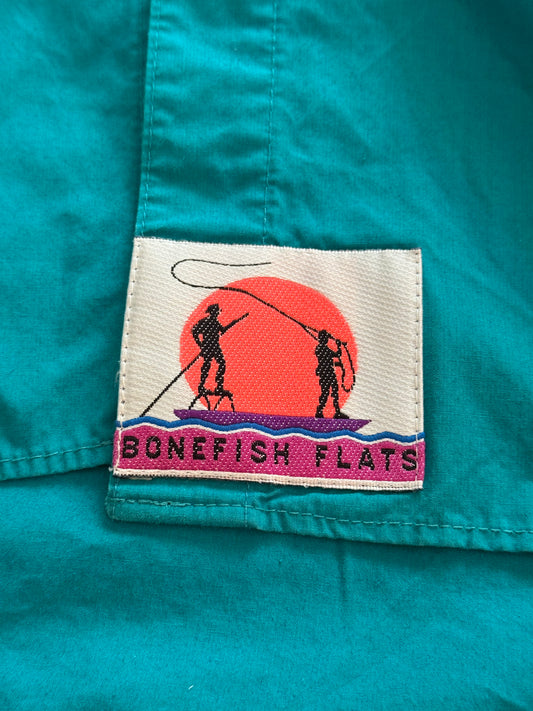 Vintage Bonefish Flats Columbia Fishing Shirt - M