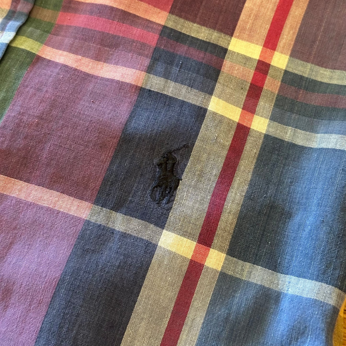 Vintage Ralph Lauren Madras Shirt - L