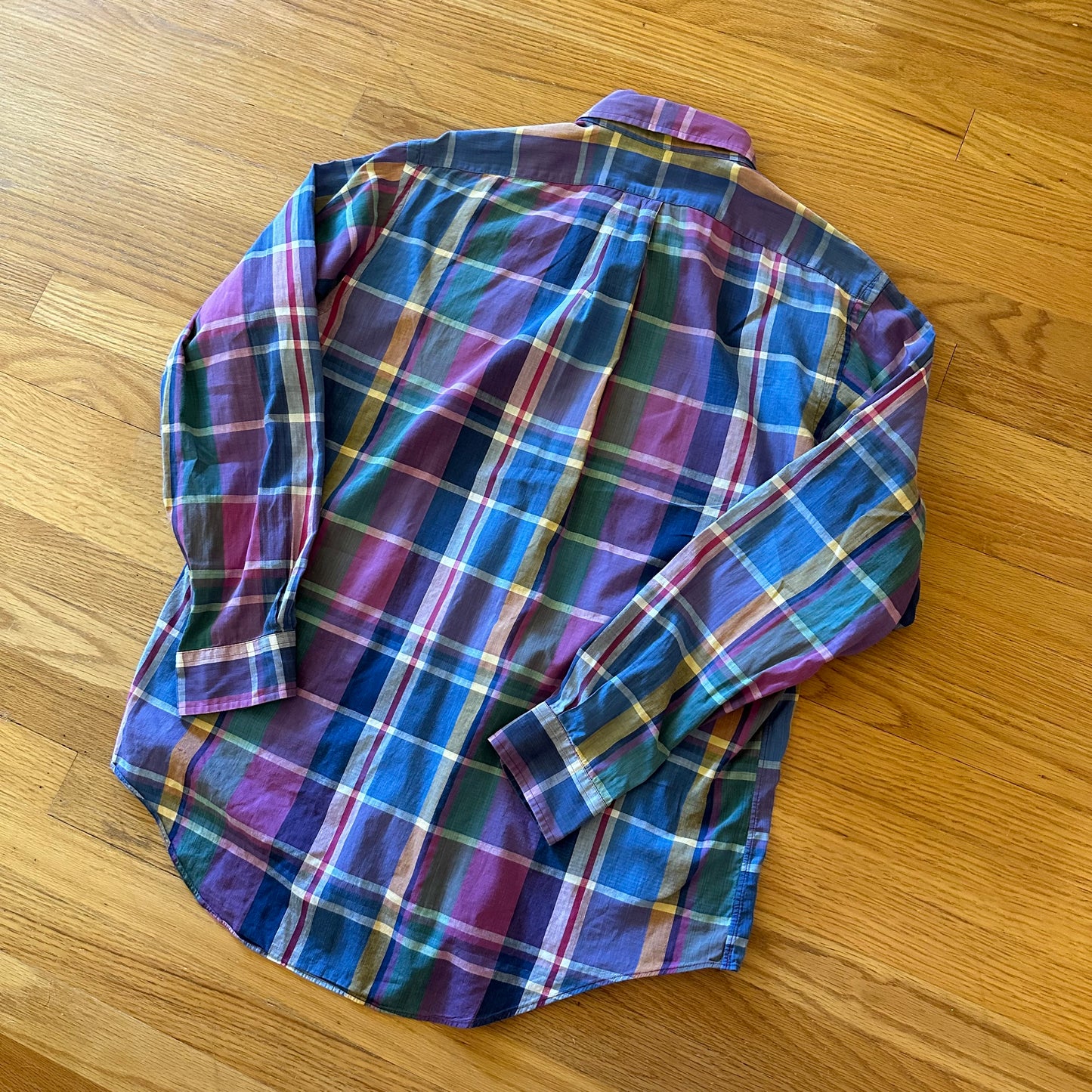 Vintage Ralph Lauren Madras Shirt - L