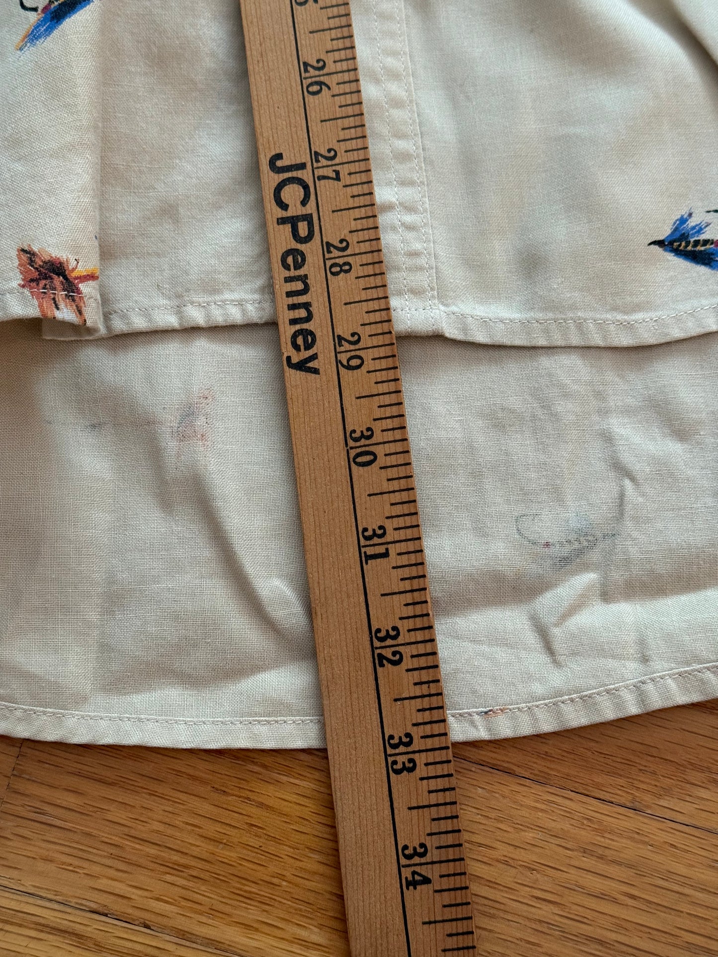 Vintage Wrangler Fly Fishing Button Up - XL