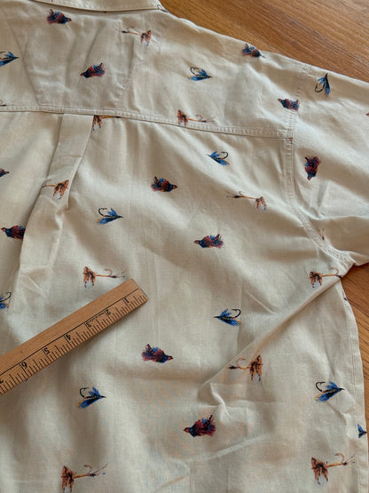 Vintage Wrangler Fly Fishing Button Up - XL