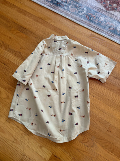 Vintage Wrangler Fly Fishing Button Up - XL