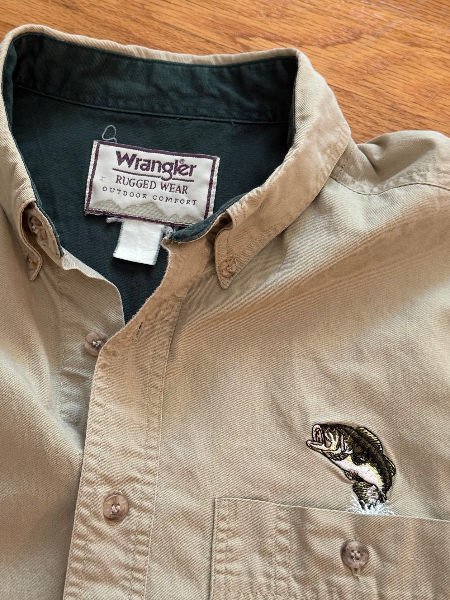 Vintage Wrangler Bass Shirt - XL