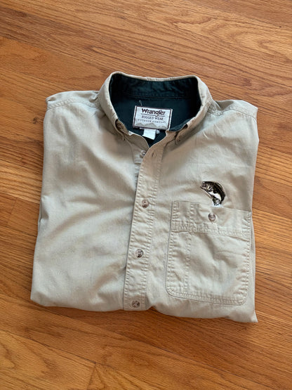 Vintage Wrangler Bass Shirt - XL