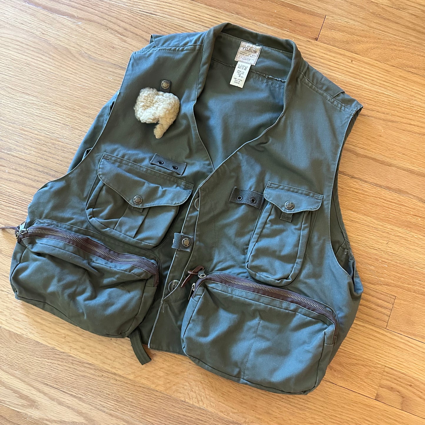 Vintage Filson Fly Fishing Vest #134 - XL