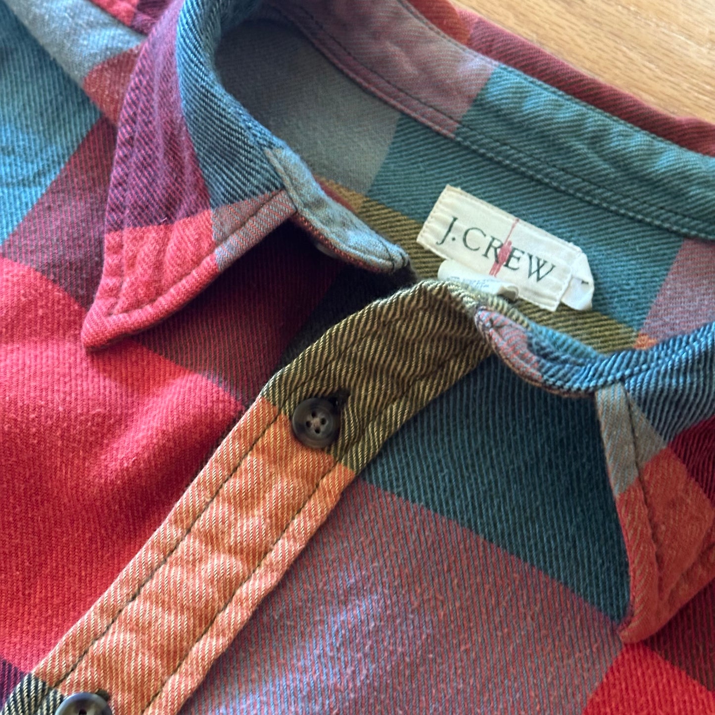 Vintage J.Crew Flannel Shirt - L