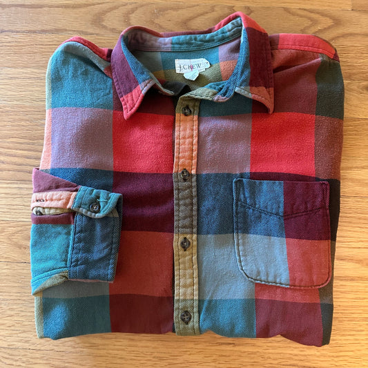 Vintage J.Crew Flannel Shirt - L