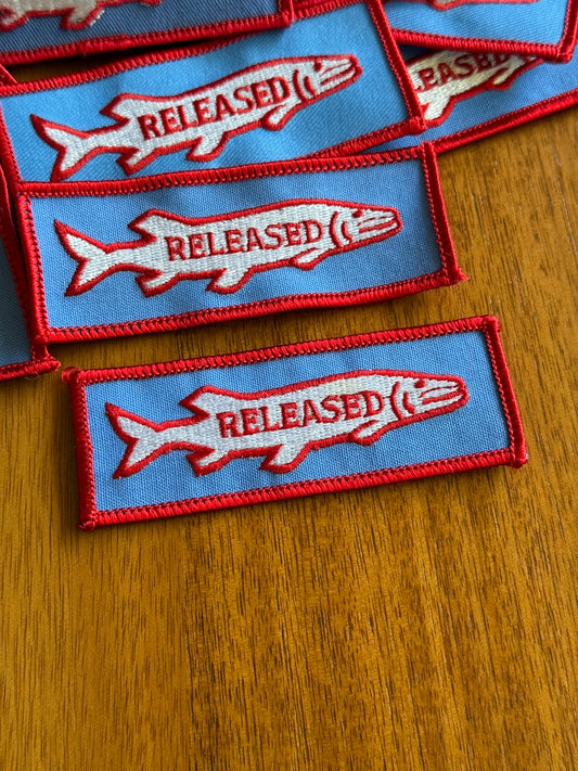 Successful Catch & Release Muskie Patch