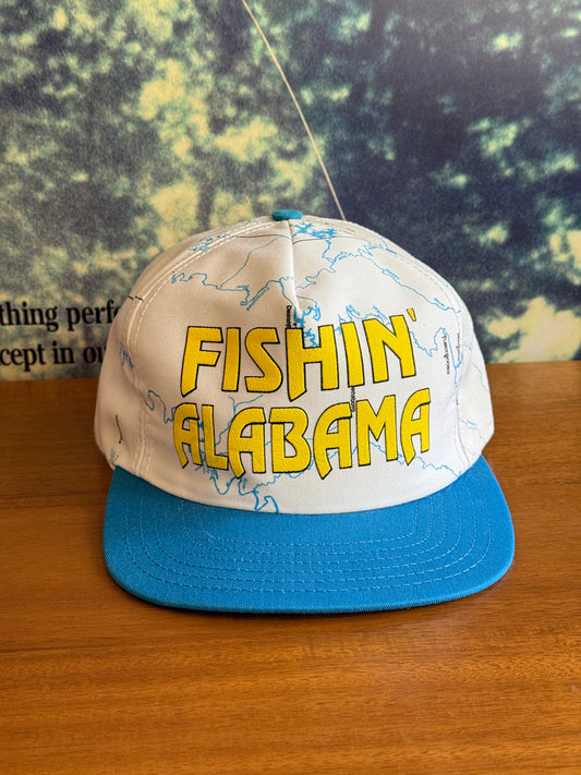 Alabama Fishin' River Map Snapback