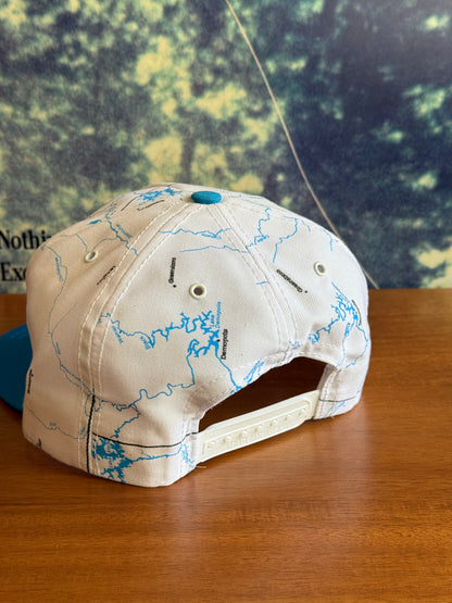 Alabama Fishin' River Map Snapback
