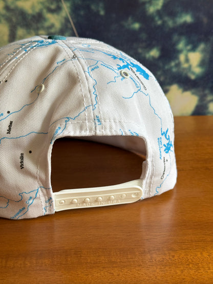 Georgia Fishin' River Map Hat