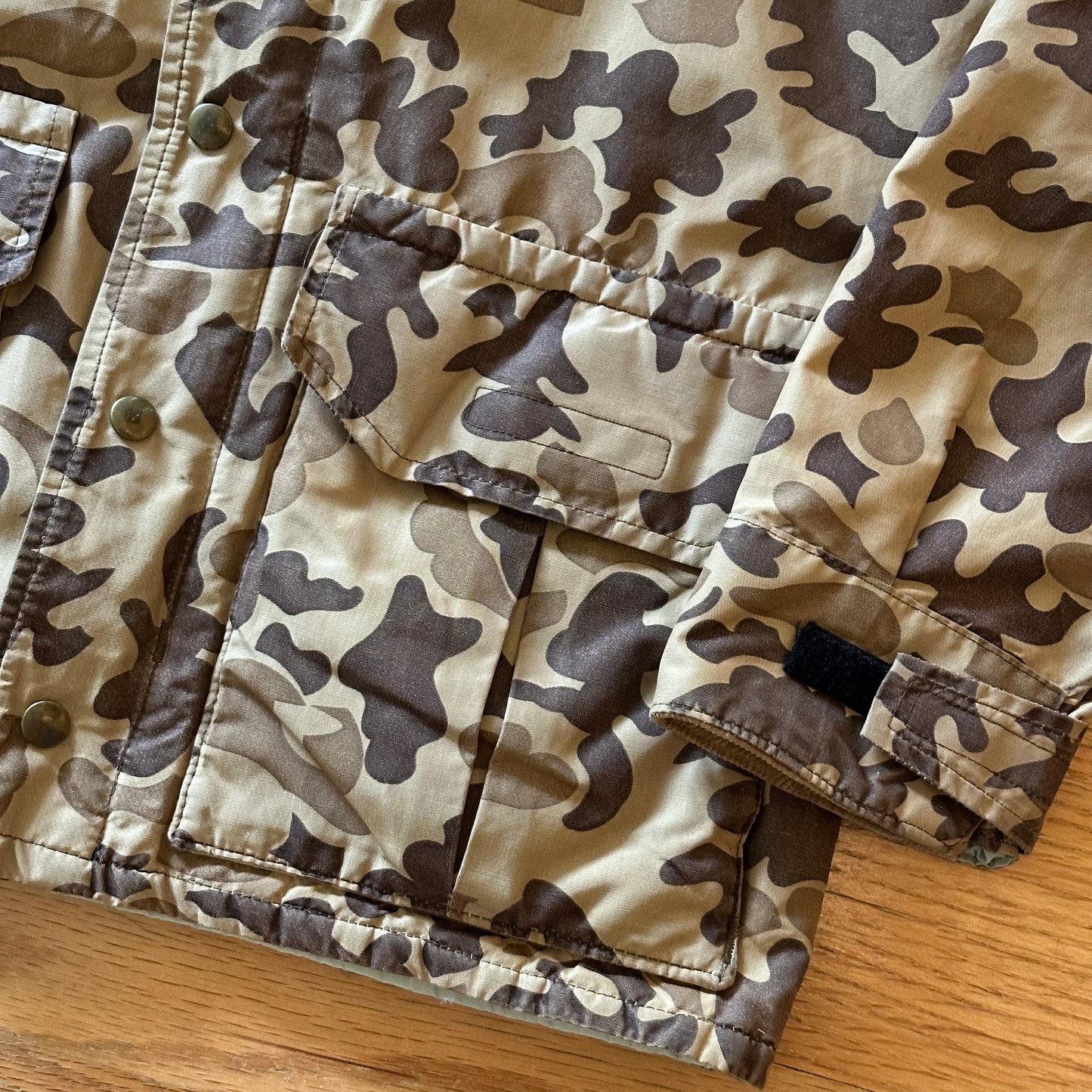 Vintage Orvis Camo Jacket - S (Missing Zipper Slider)