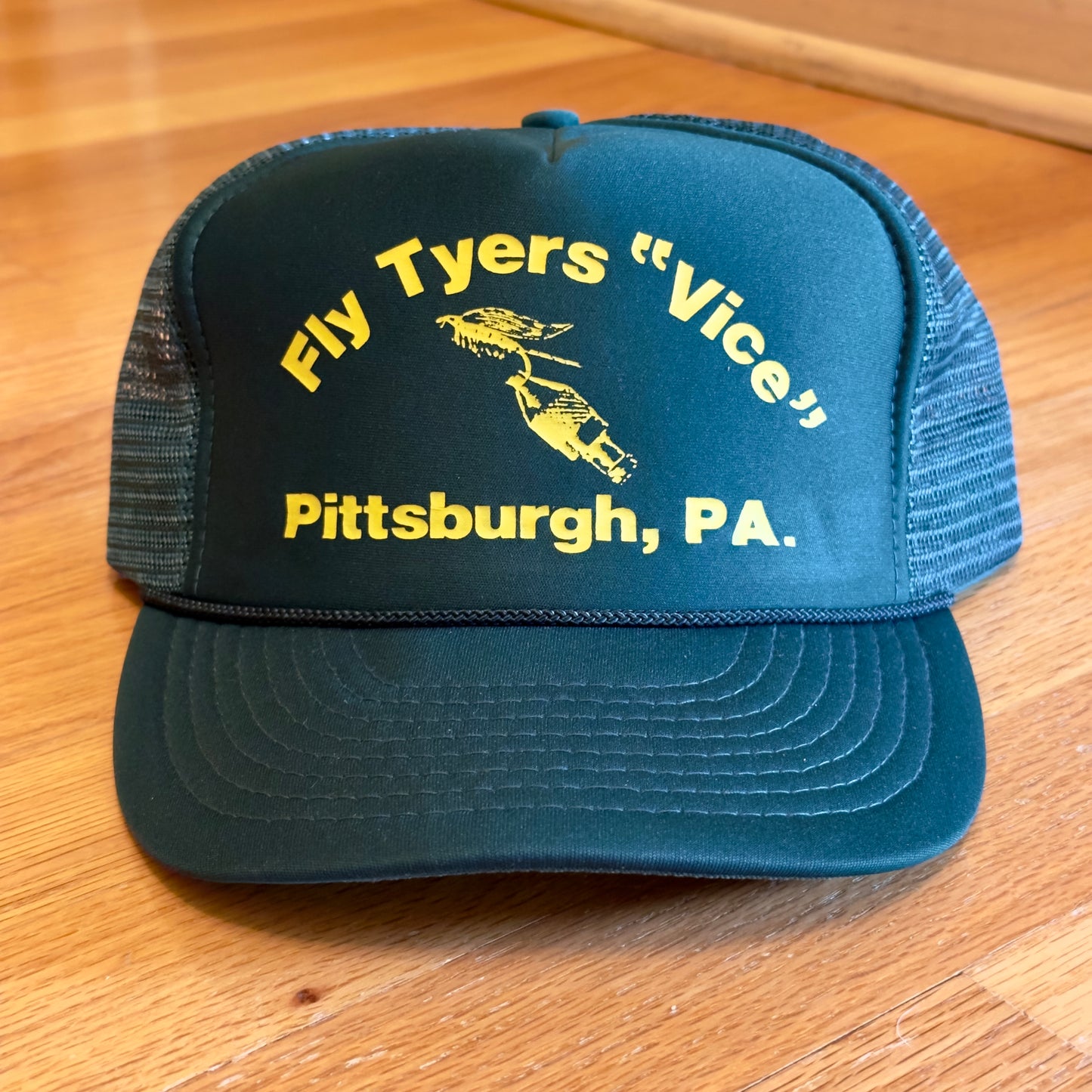 Fly Tyers "Vice" Pittsburgh Trucker Hat